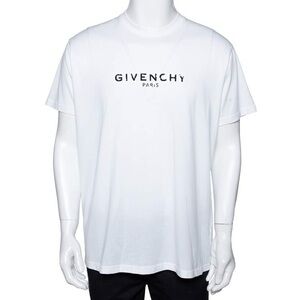 Givenchy Cream Short Sleeve Tee